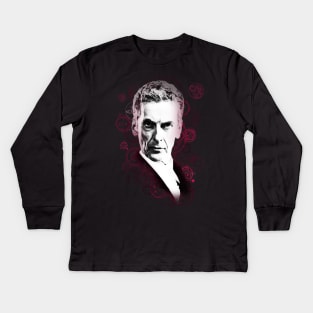 Splatter Twelfth Doctor Kids Long Sleeve T-Shirt